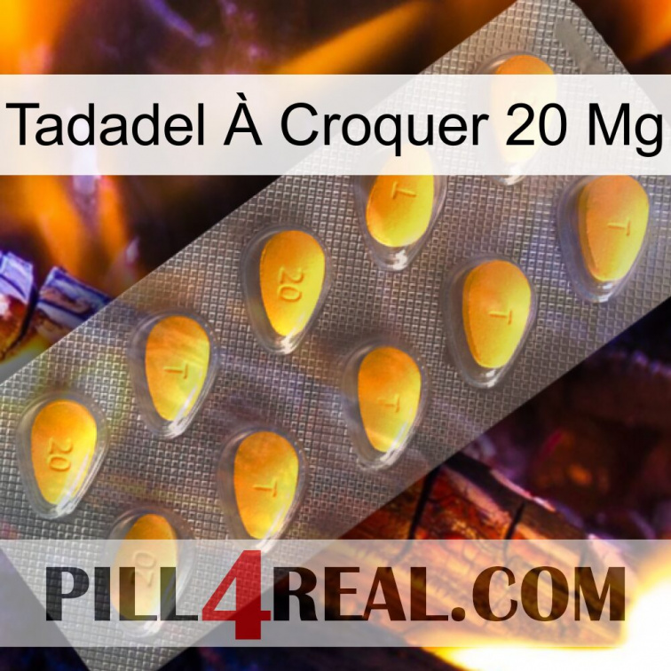 Tadadel À Croquer 20 Mg cialis1